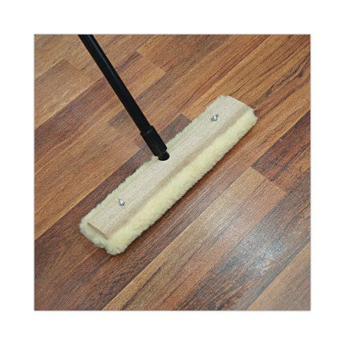 Boardwalk Mop Head Finish Applicator Lambswool 16-inch White - Janitorial & Sanitation - Boardwalk®