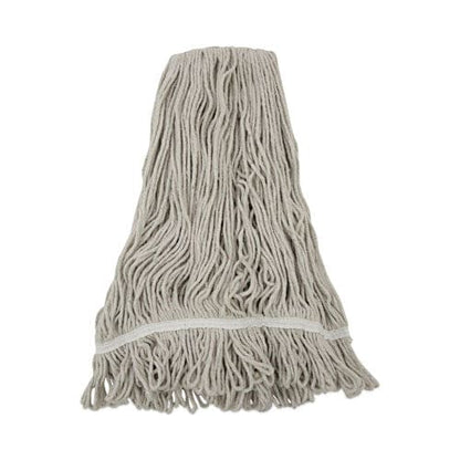 Boardwalk Mop Head Loop Web/tailband Value Standard Cotton No. 32 White 12/carton - Janitorial & Sanitation - Boardwalk®