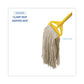 Boardwalk Mop Head Premium Saddleback Head Cotton Fiber 24 Oz White 12/carton - Janitorial & Sanitation - Boardwalk®