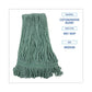 Boardwalk Mop Head Premium Standard Head Cotton/rayon Fiber Medium Green 12/carton - Janitorial & Sanitation - Boardwalk®