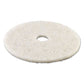 Boardwalk Natural Burnishing Floor Pads 17 Diameter White 5/carton - Janitorial & Sanitation - Boardwalk®