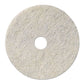 Boardwalk Natural Burnishing Floor Pads 21 Diameter White 5/carton - Janitorial & Sanitation - Boardwalk®