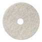 Boardwalk Natural Burnishing Floor Pads 24 Diameter White 5/carton - Janitorial & Sanitation - Boardwalk®