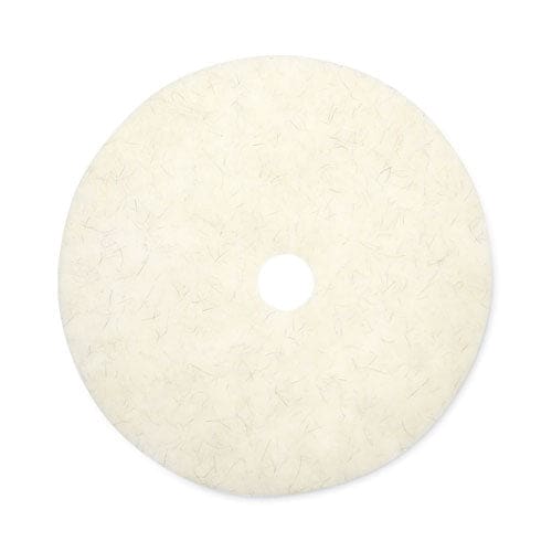 Boardwalk Natural Burnishing Floor Pads 27 Diameter White 5/carton - Janitorial & Sanitation - Boardwalk®