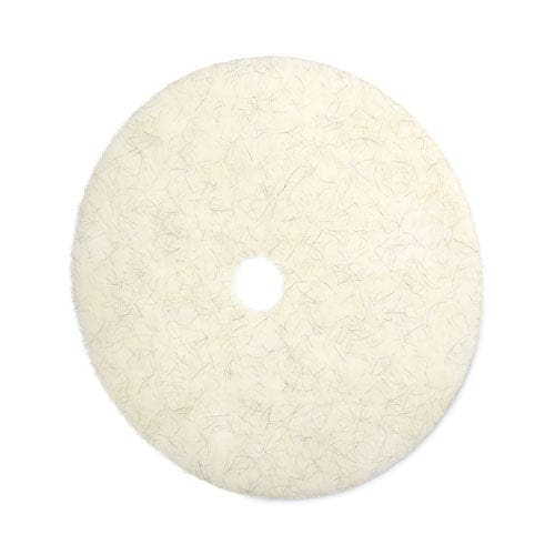 Boardwalk Natural Burnishing Floor Pads 27 Diameter White 5/carton - Janitorial & Sanitation - Boardwalk®