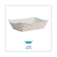 Boardwalk Paper Food Baskets 2.5 Lb Capacity Red/white 500/carton - Food Service - Boardwalk®