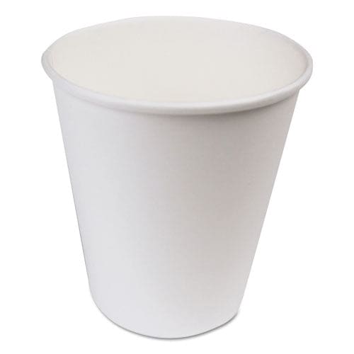 Boardwalk Paper Hot Cups 10 Oz White 20 Cups/sleeve 50 Sleeves/carton - Food Service - Boardwalk®