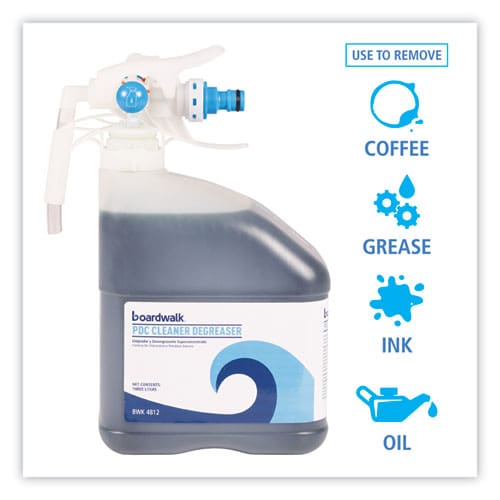 Boardwalk Pdc Cleaner Degreaser 3 Liter Bottle 2/carton - Janitorial & Sanitation - Boardwalk®