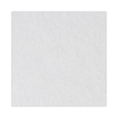 Boardwalk Polishing Floor Pads 12 Diameter White 5/carton - Janitorial & Sanitation - Boardwalk®