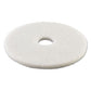 Boardwalk Polishing Floor Pads 14 Diameter White 5/carton - Janitorial & Sanitation - Boardwalk®