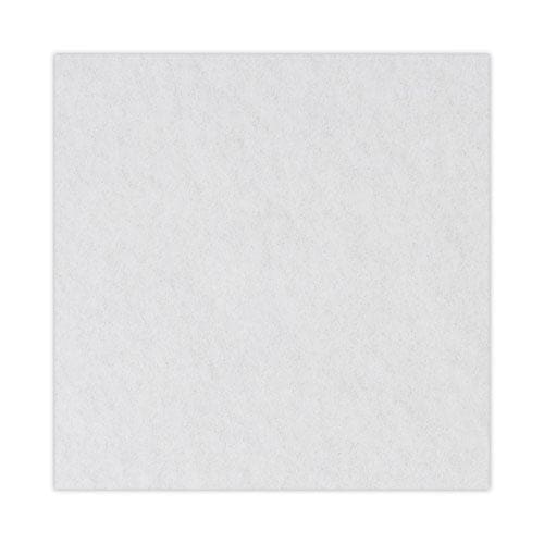 Boardwalk Polishing Floor Pads 17 Diameter White 5/carton - Janitorial & Sanitation - Boardwalk®