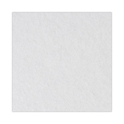 Boardwalk Polishing Floor Pads 18 Diameter White 5/carton - Janitorial & Sanitation - Boardwalk®