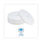 Boardwalk Polishing Floor Pads 19 Diameter White 5/carton - Janitorial & Sanitation - Boardwalk®