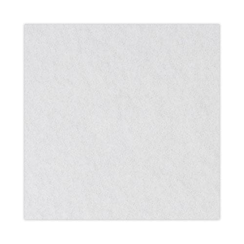 Boardwalk Polishing Floor Pads 20 Diameter White 5/carton - Janitorial & Sanitation - Boardwalk®