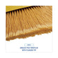 Boardwalk Poly Bristle Angler Broom 53 Handle Yellow 12/carton - Janitorial & Sanitation - Boardwalk®