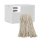 Boardwalk Premium Cut-end Wet Mop Heads Cotton 16oz White 12/carton - Janitorial & Sanitation - Boardwalk®