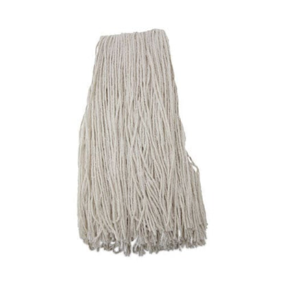 Boardwalk Premium Cut-end Wet Mop Heads Rayon 24oz White 12/carton - Janitorial & Sanitation - Boardwalk®