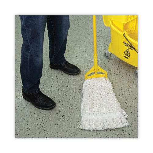 Boardwalk Pro Loop Web/tailband Wet Mop Head Rayon 24oz White - Janitorial & Sanitation - Boardwalk®