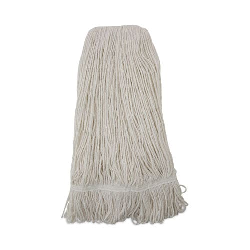 Boardwalk Pro Loop Web/tailband Wet Mop Head Rayon 24oz White - Janitorial & Sanitation - Boardwalk®