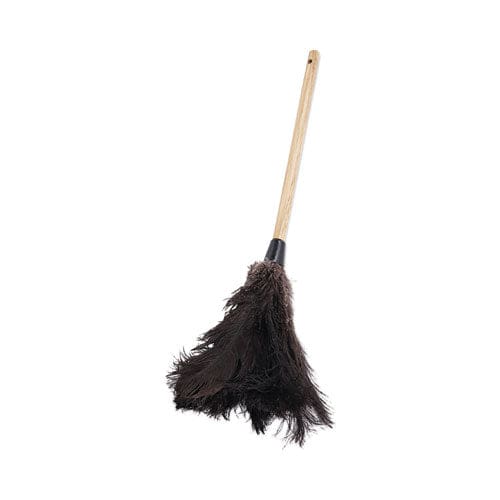 Boardwalk Professional Ostrich Feather Duster 10 Handle - Janitorial & Sanitation - Boardwalk®