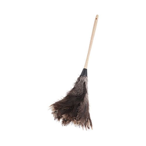 Boardwalk Professional Ostrich Feather Duster 13 Handle - Janitorial & Sanitation - Boardwalk®