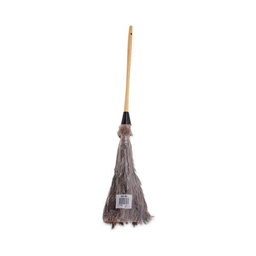 Boardwalk Professional Ostrich Feather Duster 16 Handle - Janitorial & Sanitation - Boardwalk®