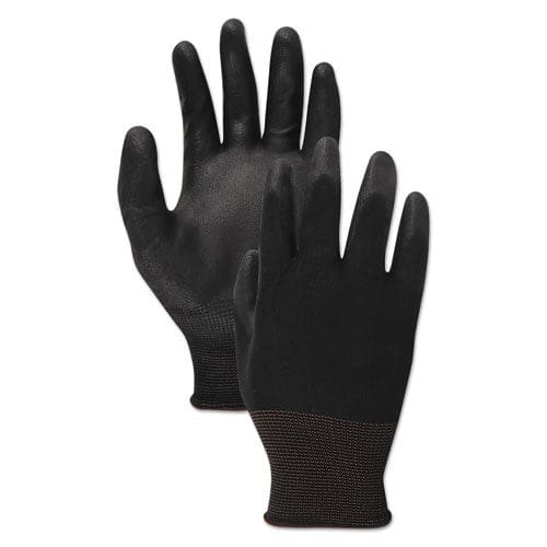 Boardwalk Pu Palm Coated Gloves Black Size 10 (x-large) Dozen - Office - Boardwalk®