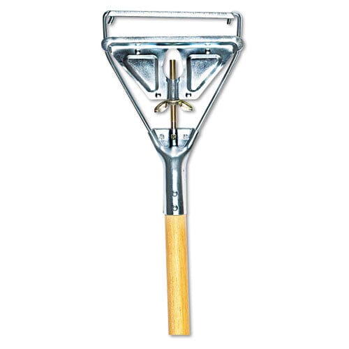 Boardwalk Quick Change Metal Head Mop Handle For No. 20 And Up Heads 54 Wood Handle - Janitorial & Sanitation - Boardwalk®