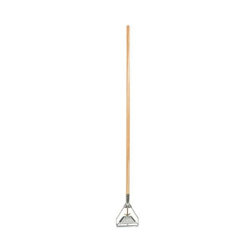 Boardwalk Quick Change Metal Head Mop Handle For No. 20 And Up Heads 54 Wood Handle - Janitorial & Sanitation - Boardwalk®