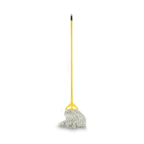 Boardwalk Quick Change Side-latch Plastic Mop Head Handle 60 Aluminum Handle Yellow - Janitorial & Sanitation - Boardwalk®