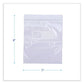 Boardwalk Reclosable Food Storage Bags 1 Qt 1.75 Mil 7 X 8 Clear 500/box - Food Service - Boardwalk®