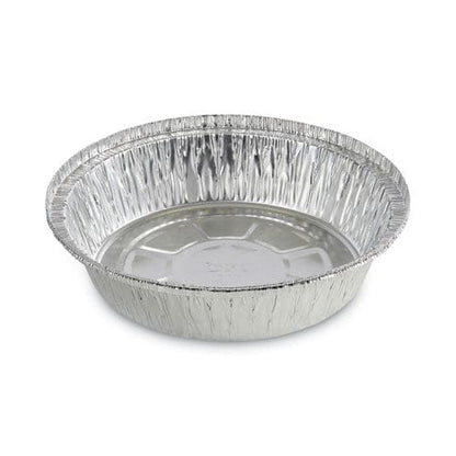 Boardwalk Round Aluminum To-go Containers 24 Oz 7 Diameter X 1.47h Silver 500/carton - Food Service - Boardwalk®