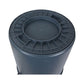 Boardwalk Round Waste Receptacle 44 Gal Plastic Gray - Janitorial & Sanitation - Boardwalk®