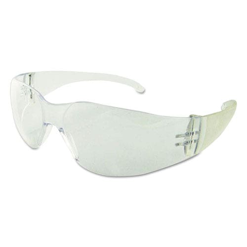 Boardwalk Safety Glasses Clear Frame/clear Lens Polycarbonate Dozen - Office - Boardwalk®