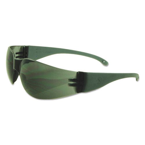 Boardwalk Safety Glasses Gray Frame/gray Lens Polycarbonate Dozen - Office - Boardwalk®