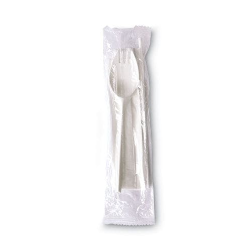 Boardwalk School Cutlery Kit Napkin/spork/straw White 1000/carton - Food Service - Boardwalk®