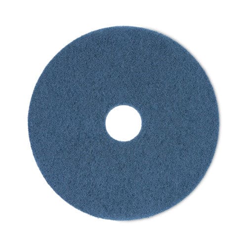 Boardwalk Scrubbing Floor Pads 17 Diameter Blue 5/carton - Janitorial & Sanitation - Boardwalk®