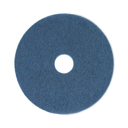 Boardwalk Scrubbing Floor Pads 17 Diameter Blue 5/carton - Janitorial & Sanitation - Boardwalk®