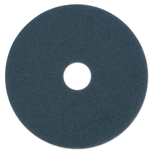 Boardwalk Scrubbing Floor Pads 17 Diameter Blue 5/carton - Janitorial & Sanitation - Boardwalk®