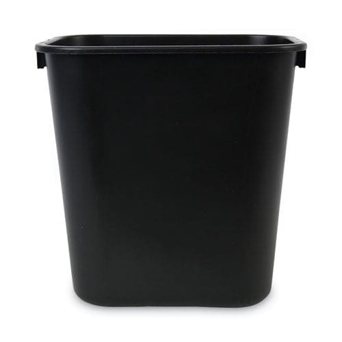 Boardwalk Soft-sided Wastebasket 14 Qt Plastic Black - Janitorial & Sanitation - Boardwalk®