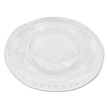 Boardwalk Souffle/portion Cup Lids Fits 1 Oz Portion Cups Clear 2,500/carton - Food Service - Boardwalk®