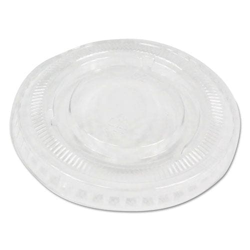 Boardwalk Souffle/portion Cup Lids Fits 1 Oz Portion Cups Clear 2,500/carton - Food Service - Boardwalk®