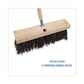 Boardwalk Street Broom Head 6.25 Brown Polypropylene Bristles 16 Brush - Janitorial & Sanitation - Boardwalk®