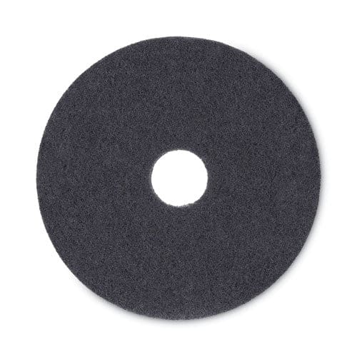 Boardwalk Stripping Floor Pads 16 Diameter Black 5/carton - Janitorial & Sanitation - Boardwalk®