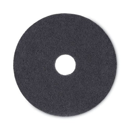 Boardwalk Stripping Floor Pads 16 Diameter Black 5/carton - Janitorial & Sanitation - Boardwalk®