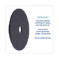 Boardwalk Stripping Floor Pads 20 Diameter Black 5/carton - Janitorial & Sanitation - Boardwalk®