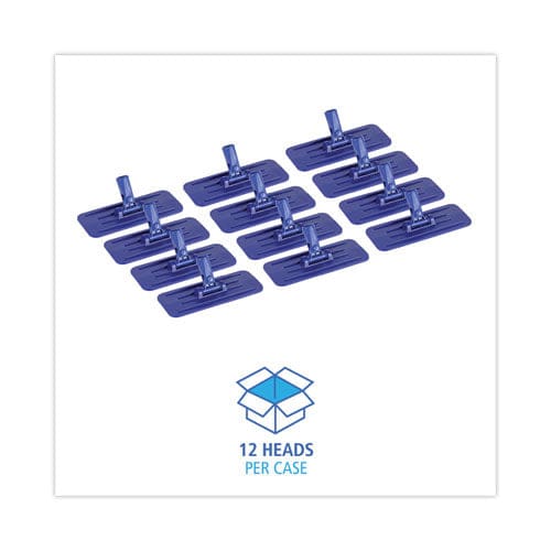 Boardwalk Swivel Pad Holder Plastic Blue 4 X 9 12/carton - Janitorial & Sanitation - Boardwalk®