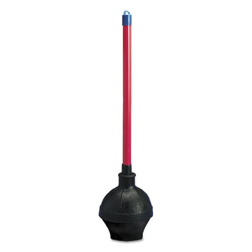 Boardwalk Toilet Plunger 18 Plastic Handle 5.63 Dia Red/black 6/carton - Janitorial & Sanitation - Boardwalk®