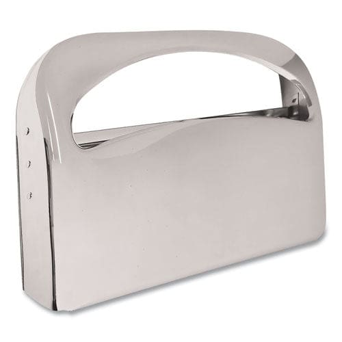 Boardwalk Toilet Seat Cover Dispenser 16 X 3 X 11.5 Chrome - Janitorial & Sanitation - Boardwalk®