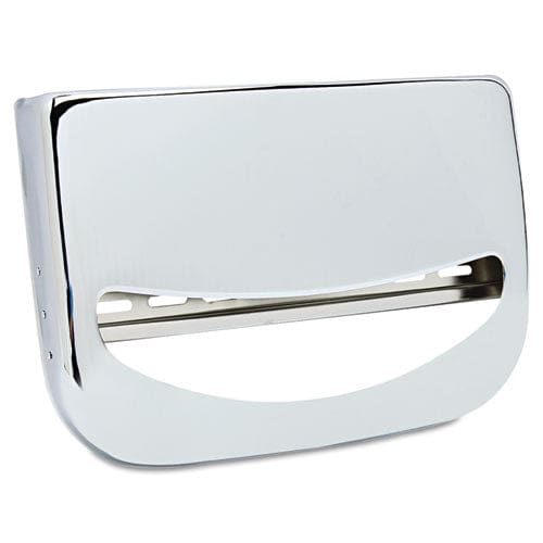 Boardwalk Toilet Seat Cover Dispenser 16 X 3 X 11.5 Chrome - Janitorial & Sanitation - Boardwalk®